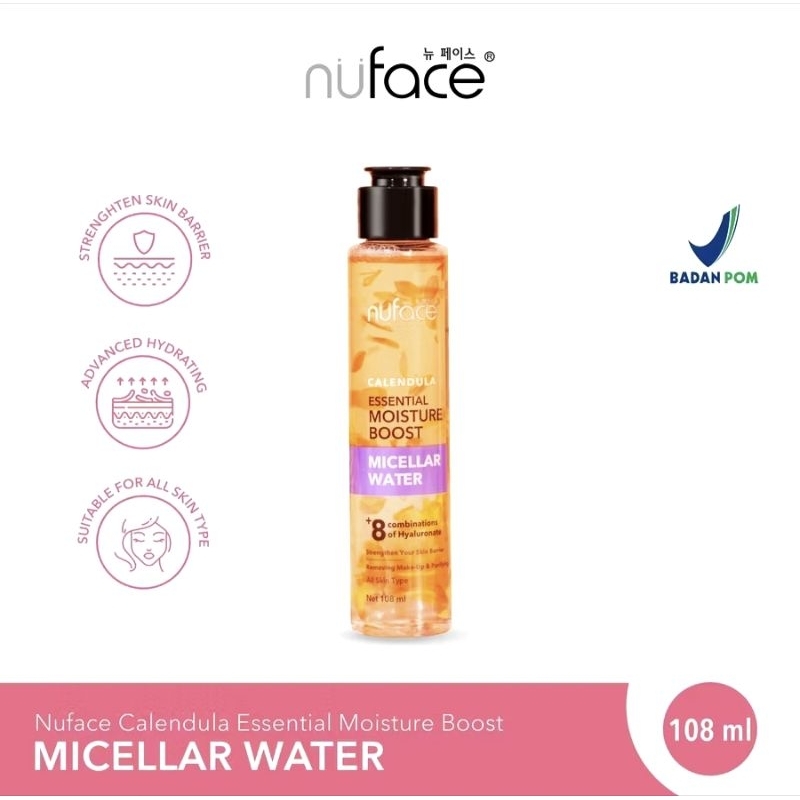 Nuface Calendula Essential Moisture Boost Micellar 108ml