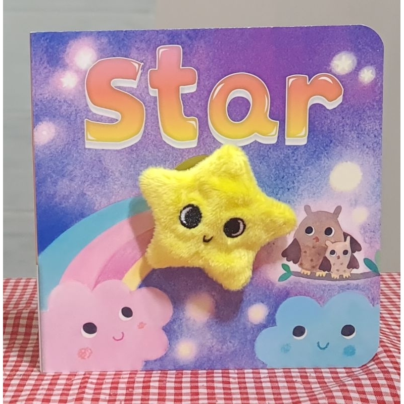 Star Board Book with Fun Finger Puppet