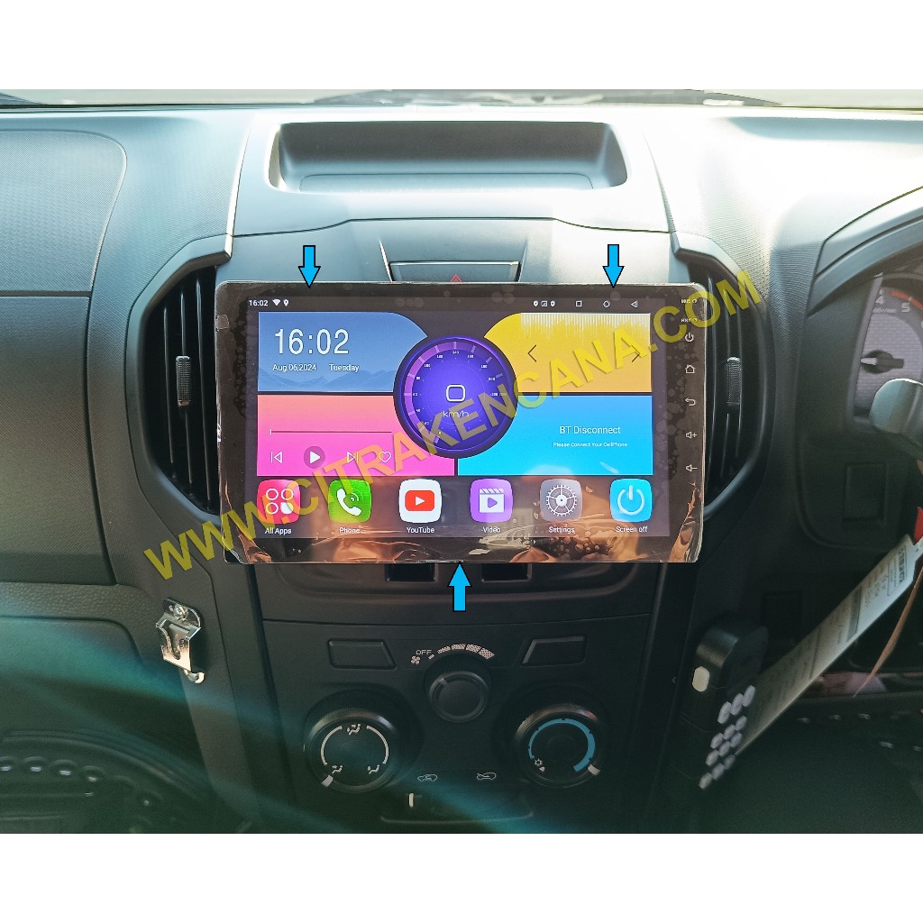 Paket Android + Kamera Isuzu DMAX