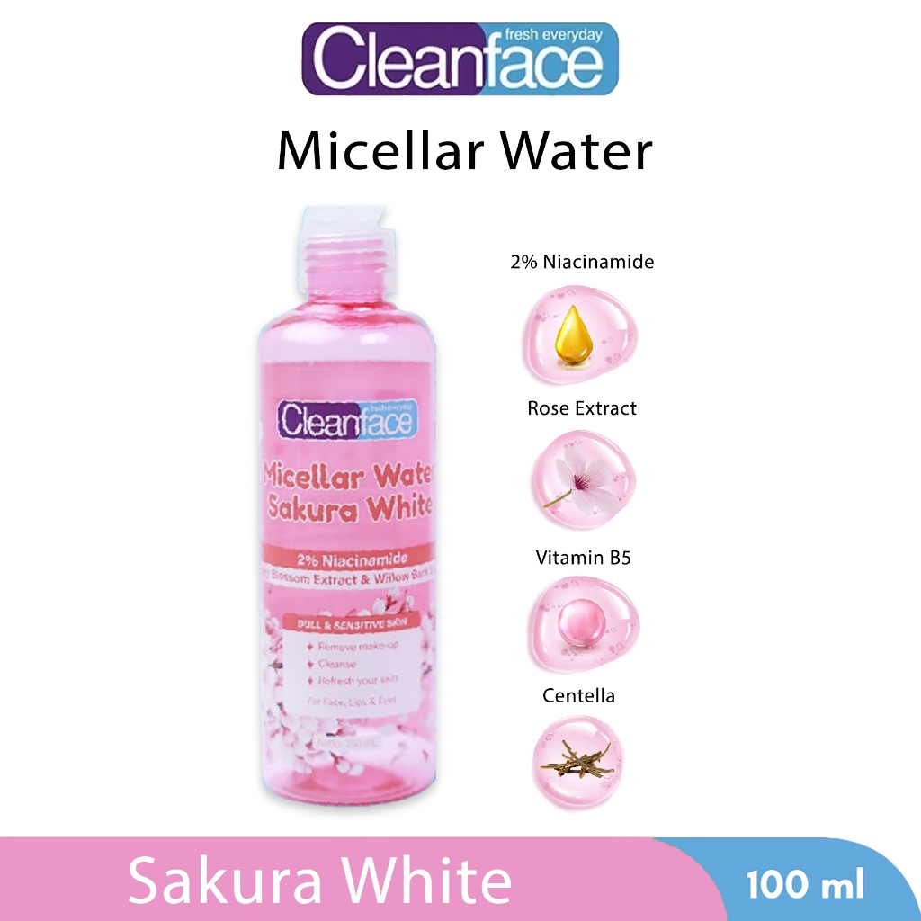 CLEANFACE MICELLAR WATER 100ML