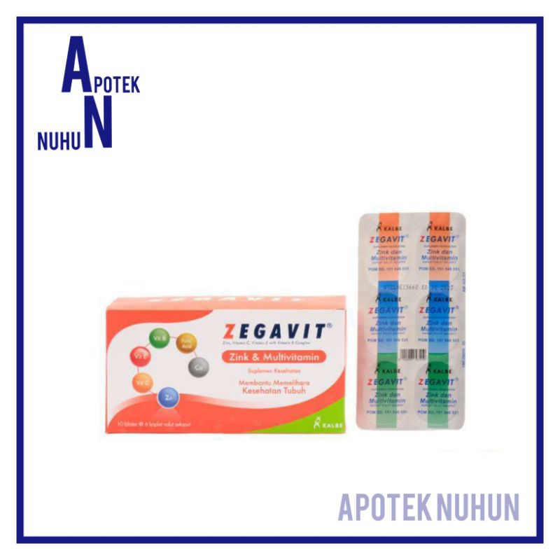 Zegavit Strip 6 Kaplet
