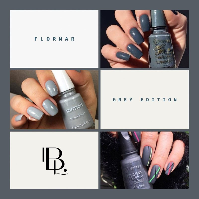 FLORMAR KUTEK ABU / GREY