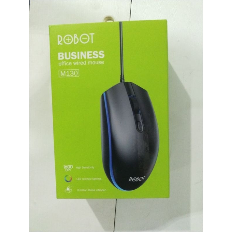 OFFICE WIRED MOUSE ROBOT M130