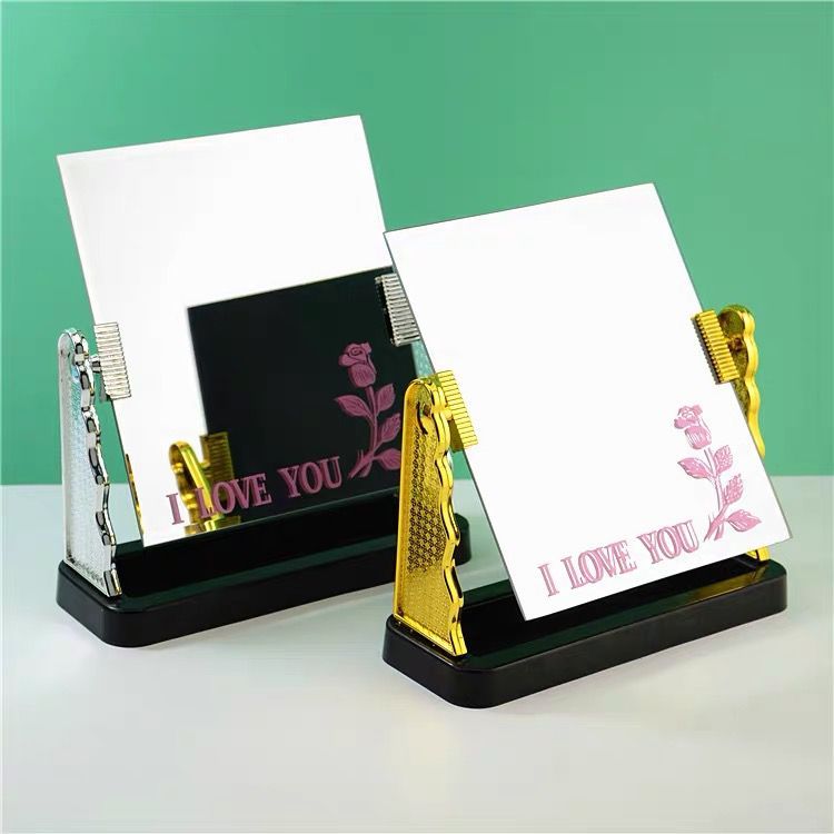 KACA MAKEUP MOTIF PUTAR 360 DERAJAT