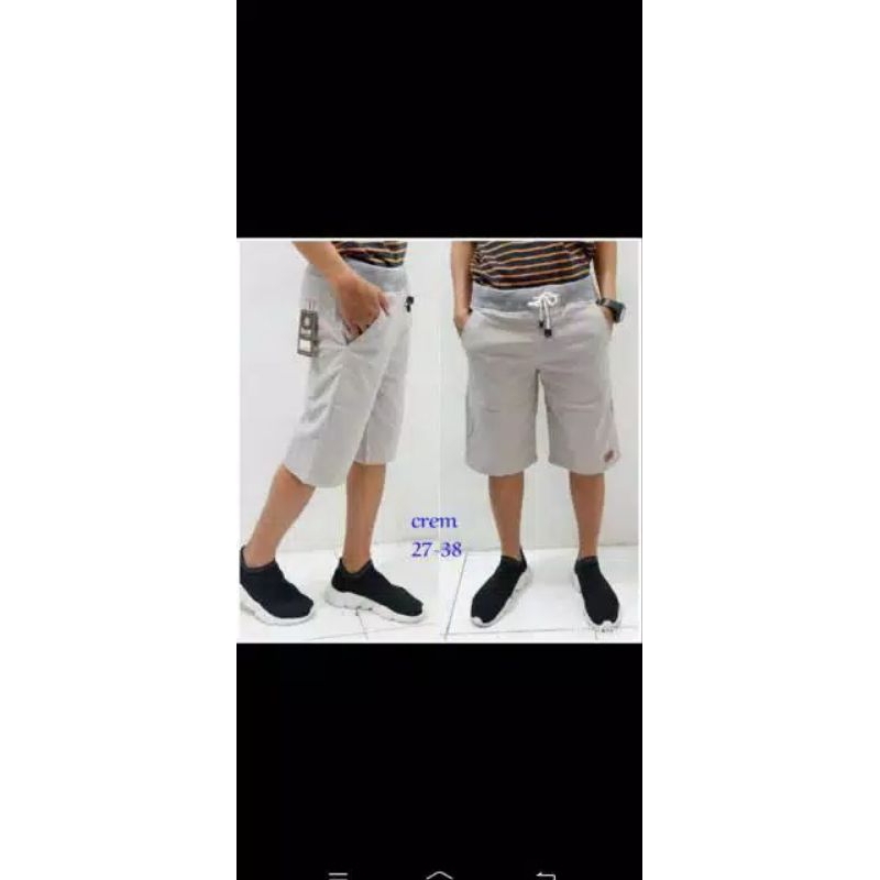 Celana chino pendek 33 - 35