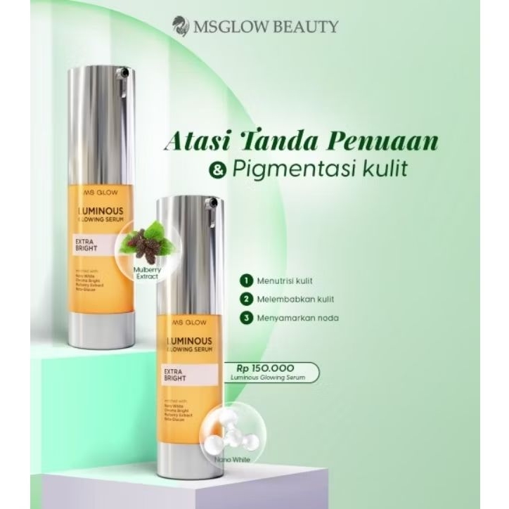 WHITENING LUMINOUS SERUM MSGLOW