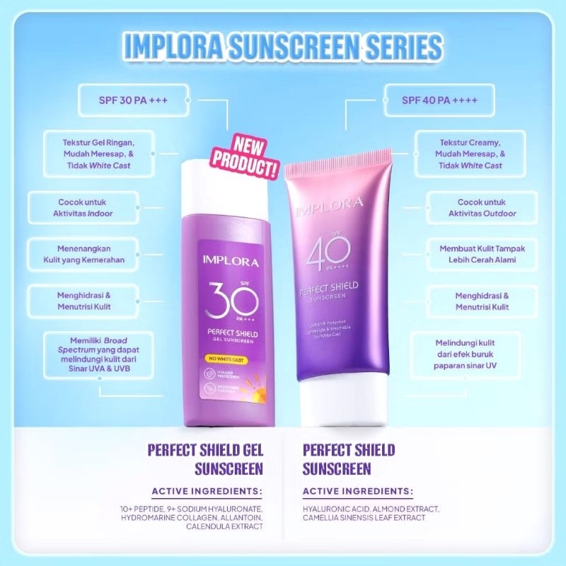 IMPLORA Perfect Shield Sunscreen