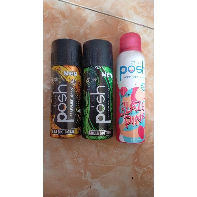posh parfume spray