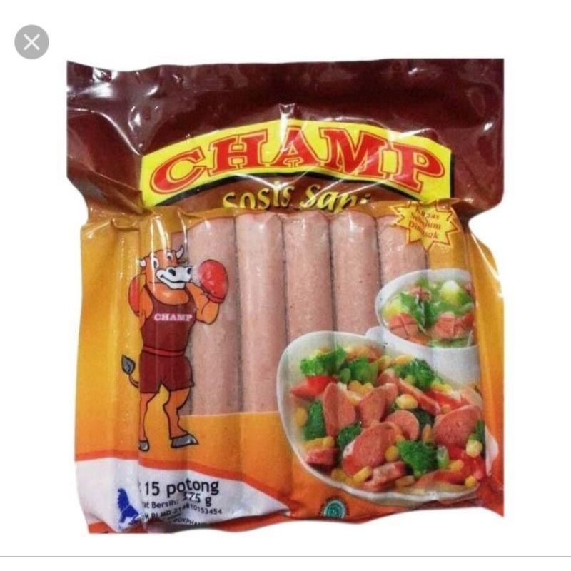 Sosis Champ Sapi 375g