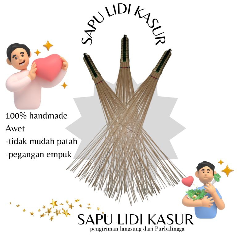 Sapu Lidi Kasur Tebah