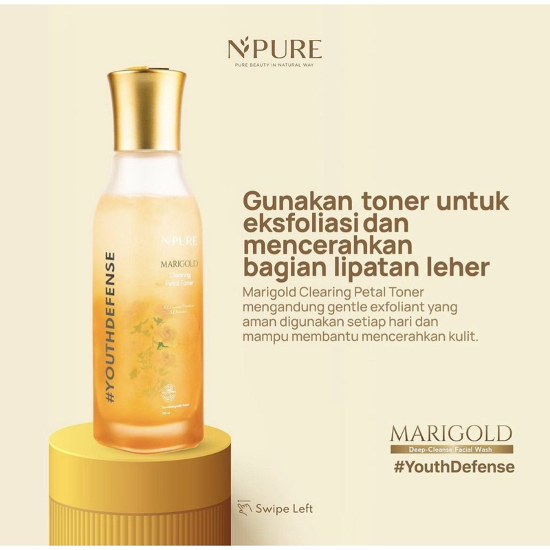 NPURE Marigold Clearing Petal Toner