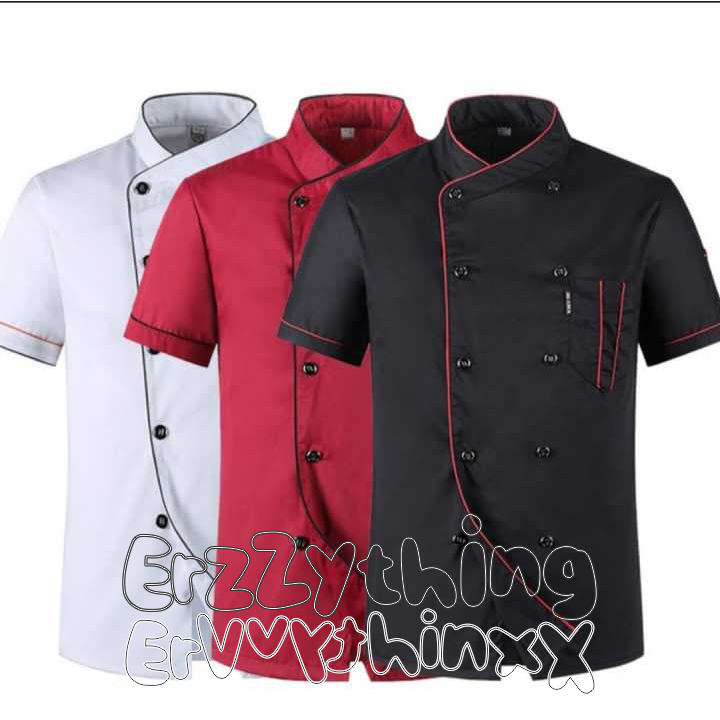 CHEF JACKET KITCHEN SERIES / BAJU KOKI