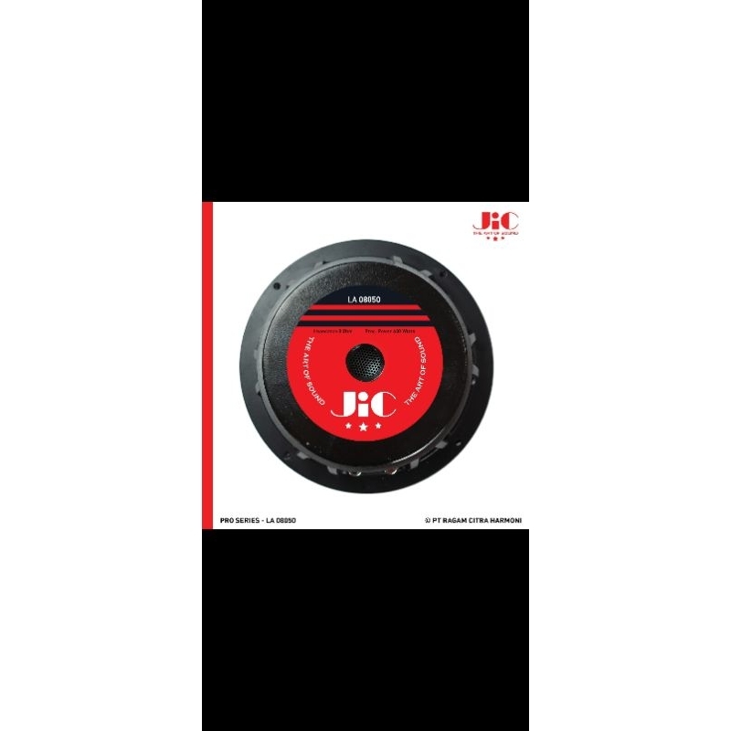Speaker JIC LA 08050 (8inc)