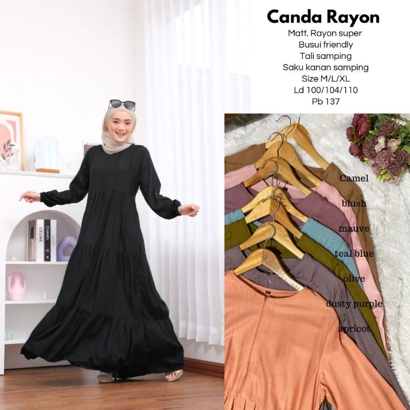 CANDA RAYON CANTIK BAHAN ADEM