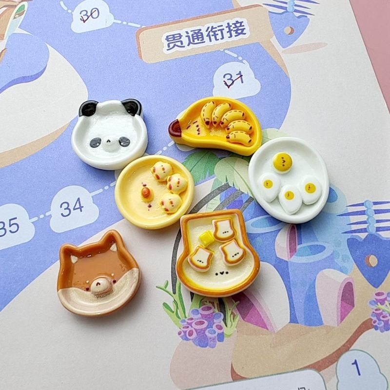 DIY CLAY CUTE PLATE