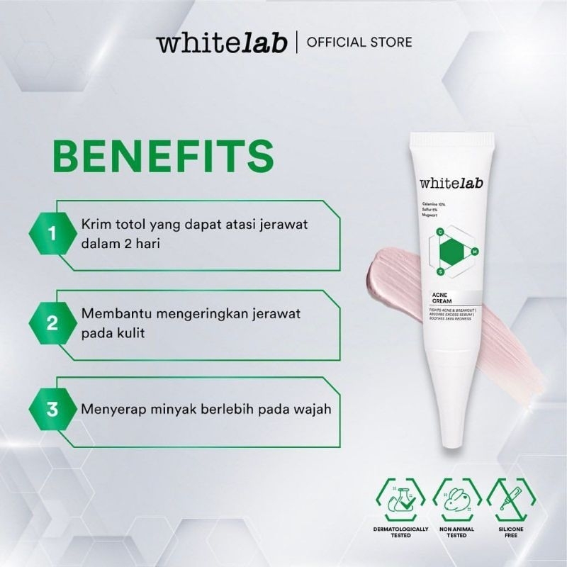 Whitelab acne cream