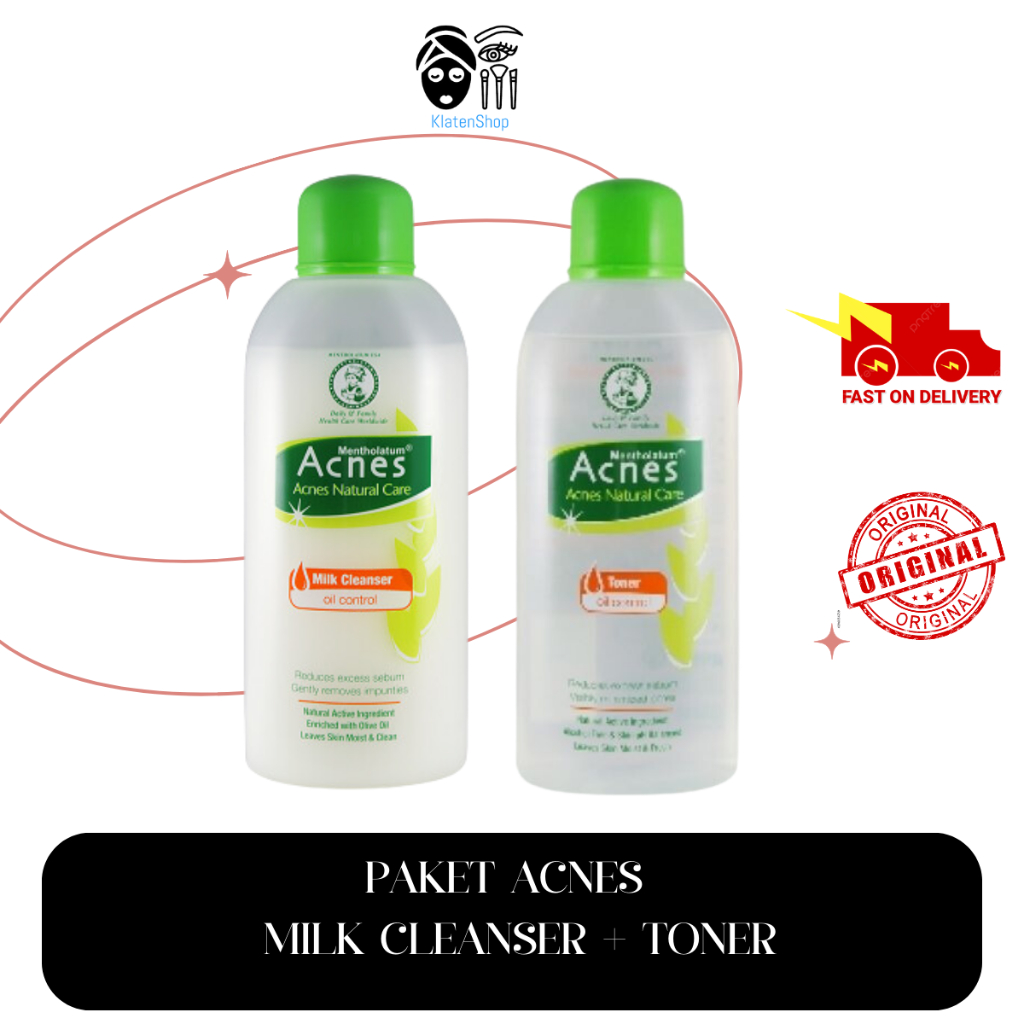 Paket Acnes Cleanser dan Toner