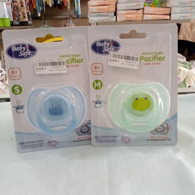 Empeng (Pacifier) Babysafe Pc03 0+months,6+Months