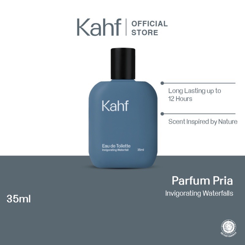 Kahf Invigorating Waterfall Eau de Toilatte