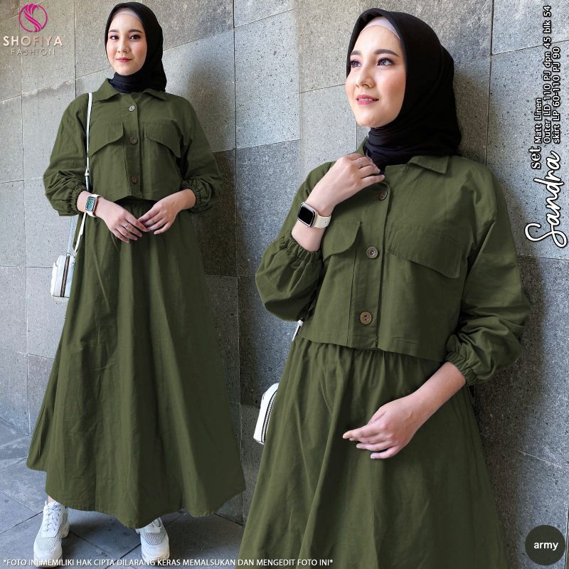 sandra set by shofiya