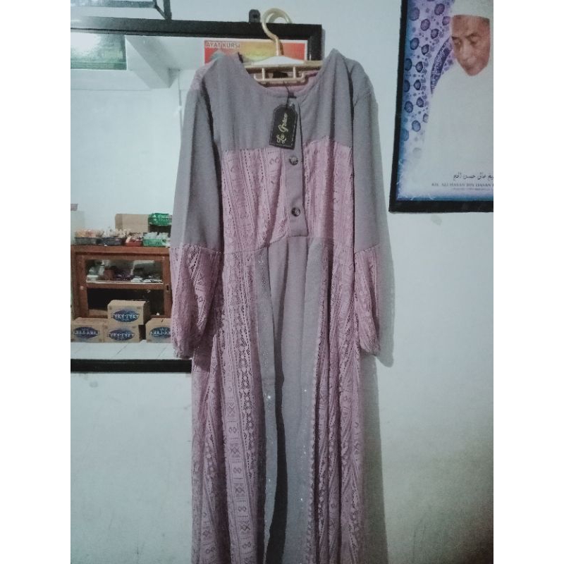 gamis Brukat Lagrace