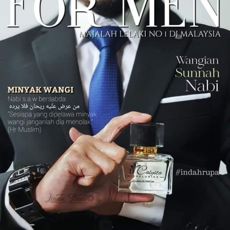 PARFUME EXCLUSIVE D'CALYSTA FOR MEN