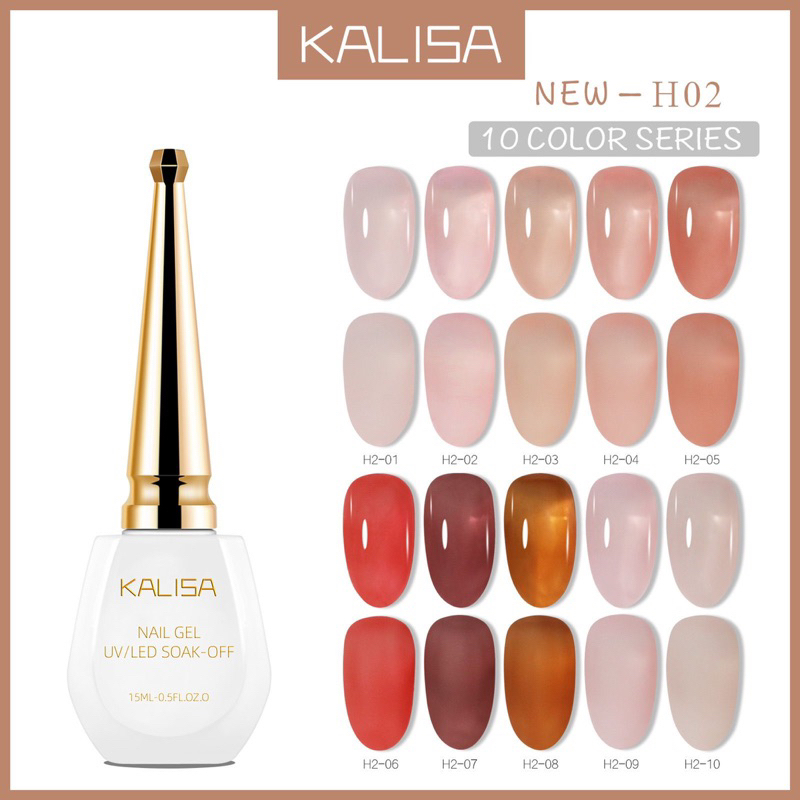 Kalisa Nail Gel Polish Code H02