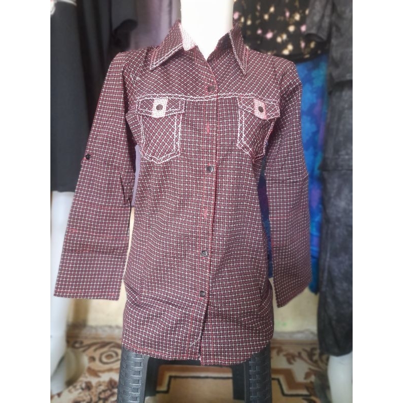 KEMEJA KOTAK KOTAK