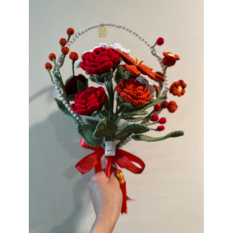 BUNGA RAJUT {BUCKET WEDDING}