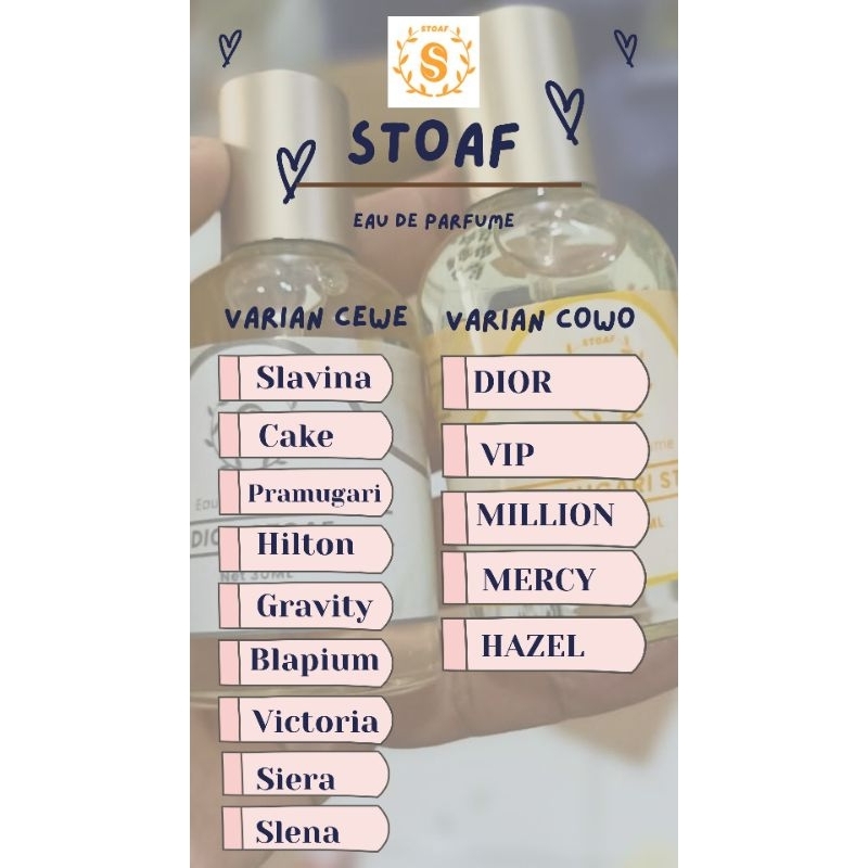 STOAF eau de Parfume premium