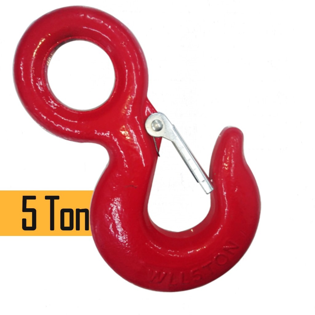 Cargo Hook Eye Sling Hook Chain Hook Cantolan Katrol Takel 5Ton