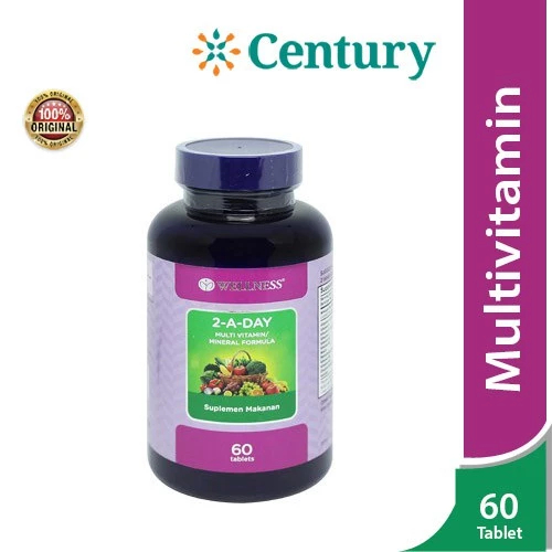 Wellness Multivitamin 2-A-Day 60 Tablet