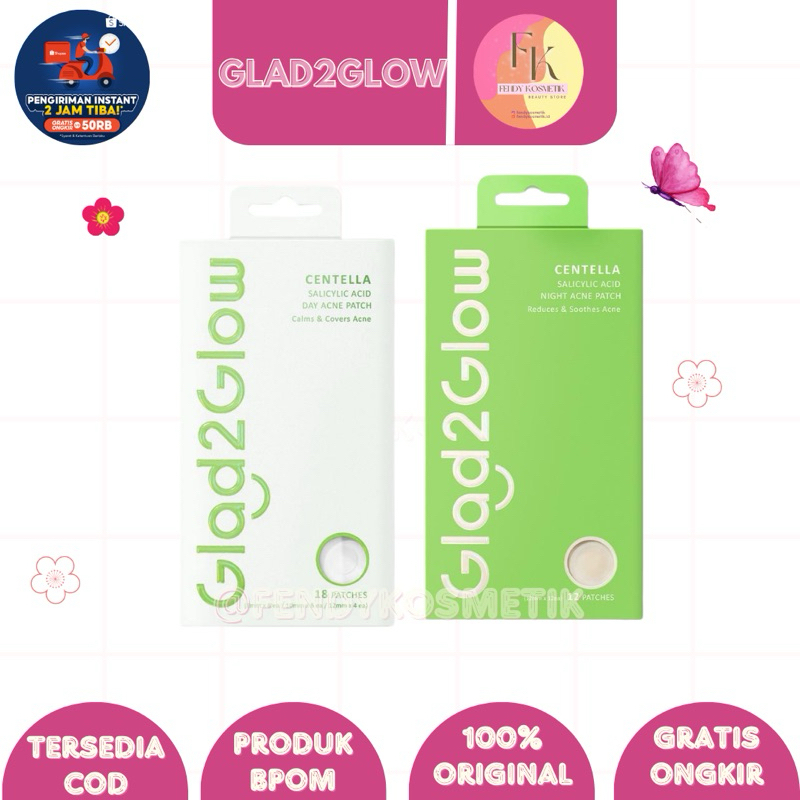 FK - GLAD2GLOW CENTELLA SALICYLIC ACID ACNE PATCH