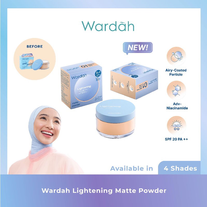 Wardah lighteng matte powder