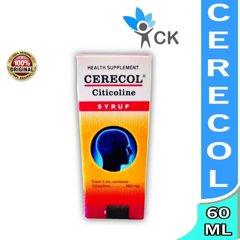 CERECOL SYRUP / TABLET - citicoline