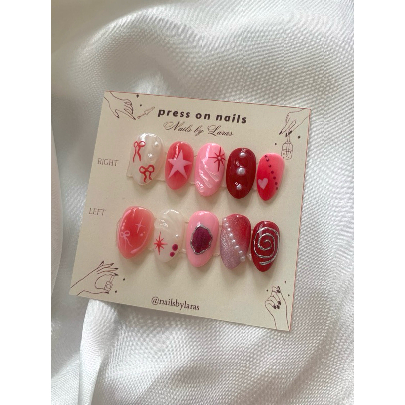 PRESS ON NAILS by Nails by Laras