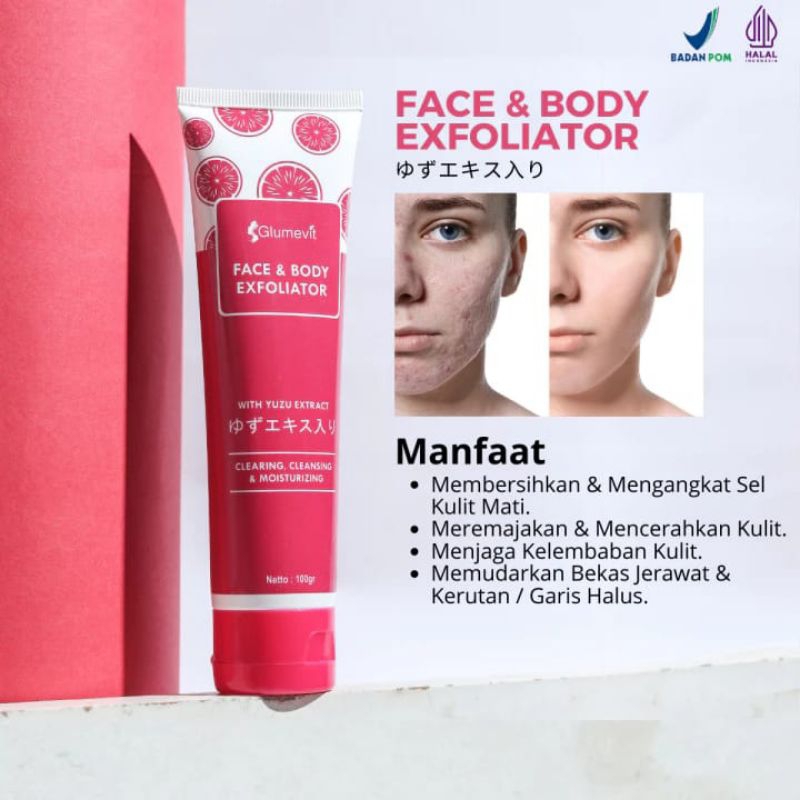 GLUMEVIT FACE & BODY EXFOLIATOR GEL