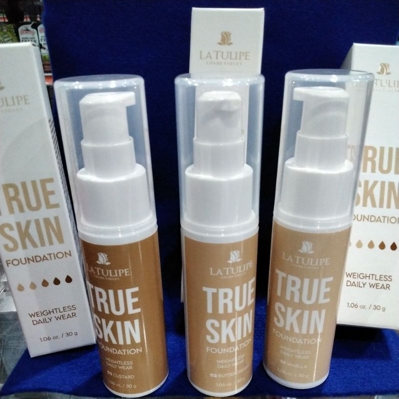 LA TULIPE true skin foundation