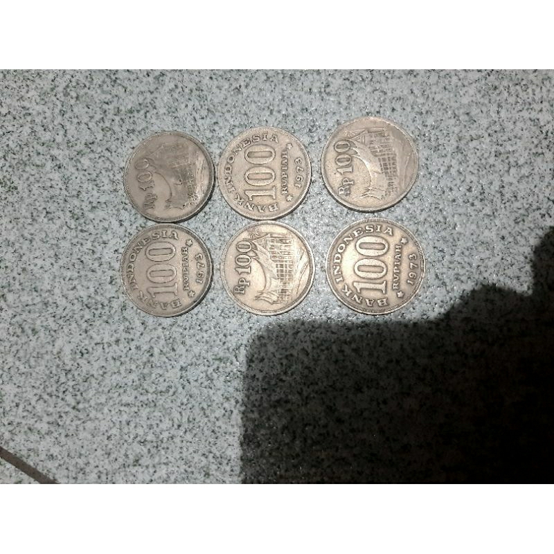 coin lama rp.100