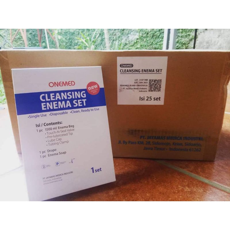 Cleansing enema set Onemed