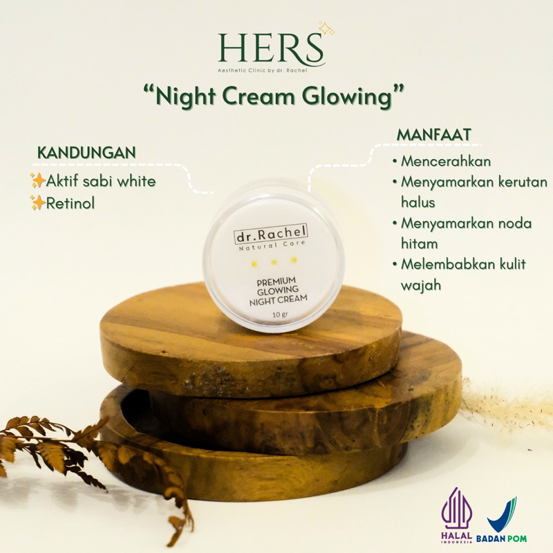 premium glowing night cream