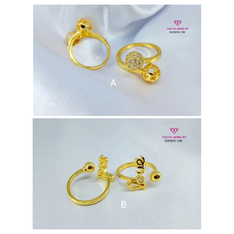 cincin boba lapis emas