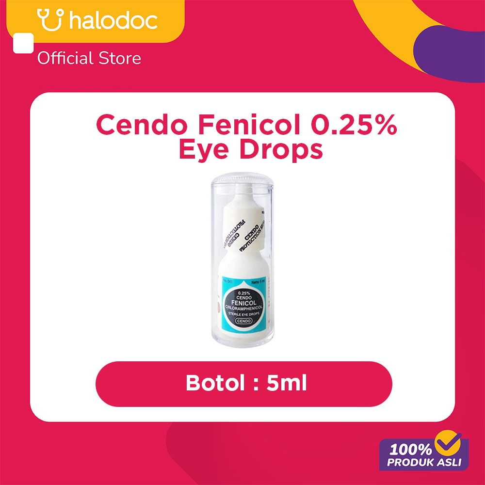 Cendo Fenicol 0.25% Eye Drops 5 ml