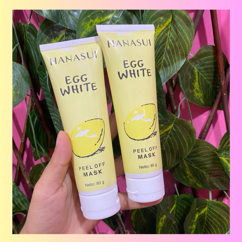 HANASUI PELL OFF MASK EGG WHITE