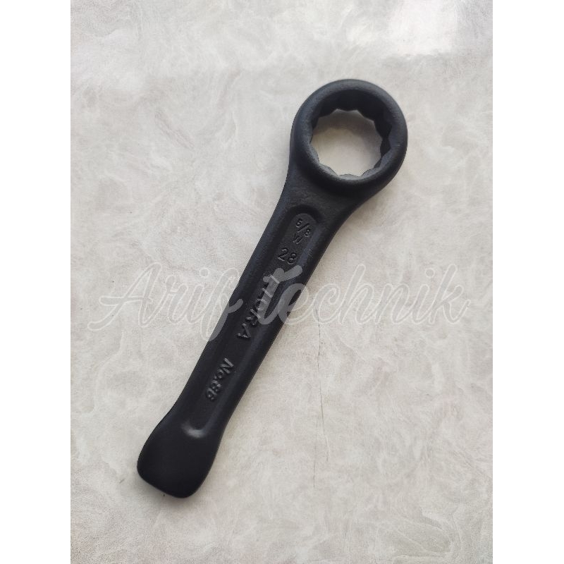 Kunci ring pukul 28mm ELORA / slogging ring spanner 28mm ELORA