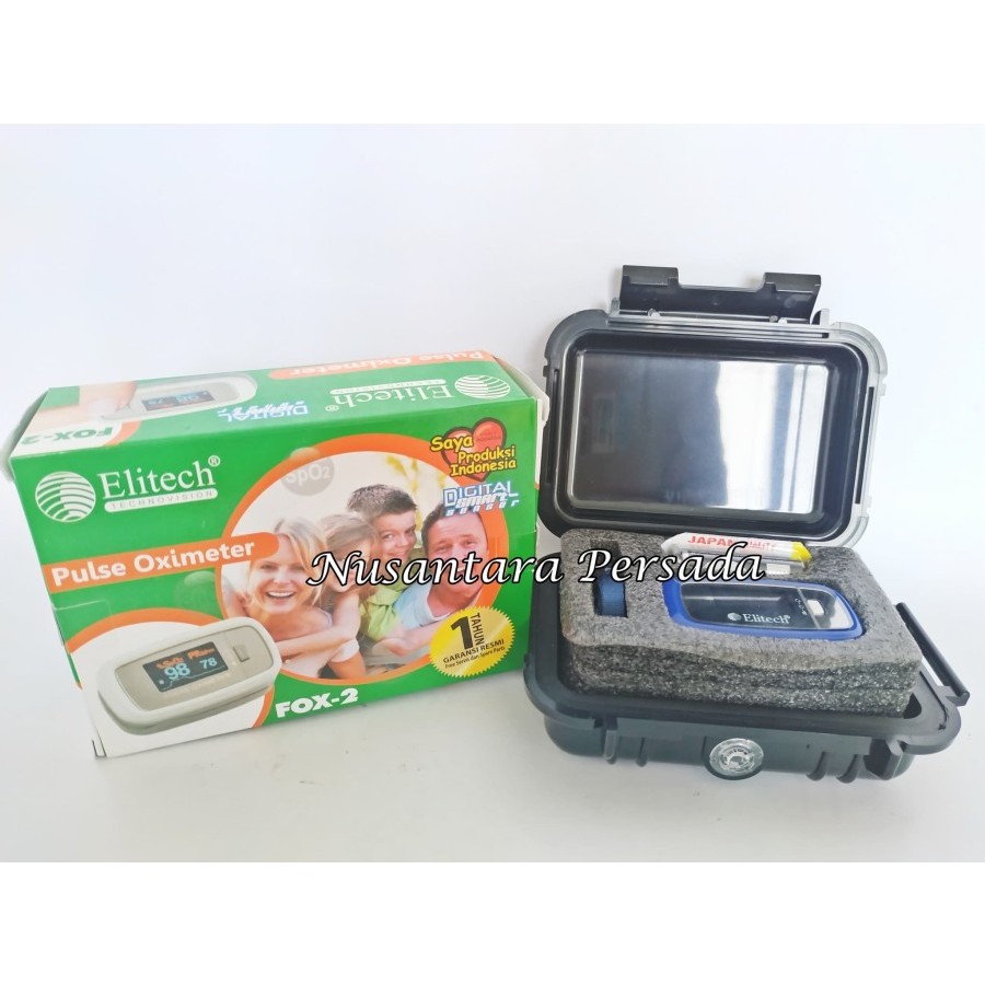 Pulse Oximetri Oximeter Oxymetry Elitech Fox 2