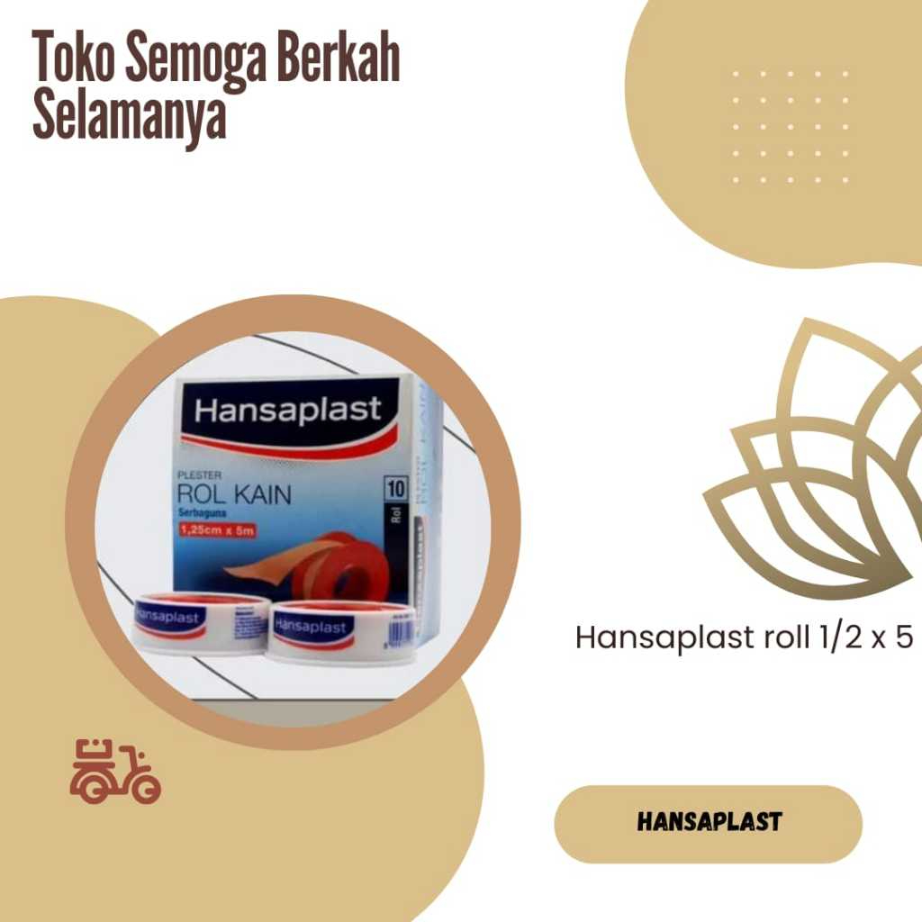 hansaplast roll 1/2 X 5