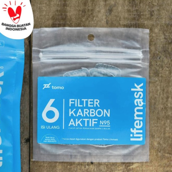 Hot Sell Tomo Lifemask Refill Filter 6Pack