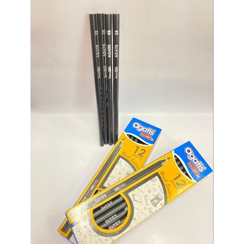 Pencil Kayu Agatis Hitam