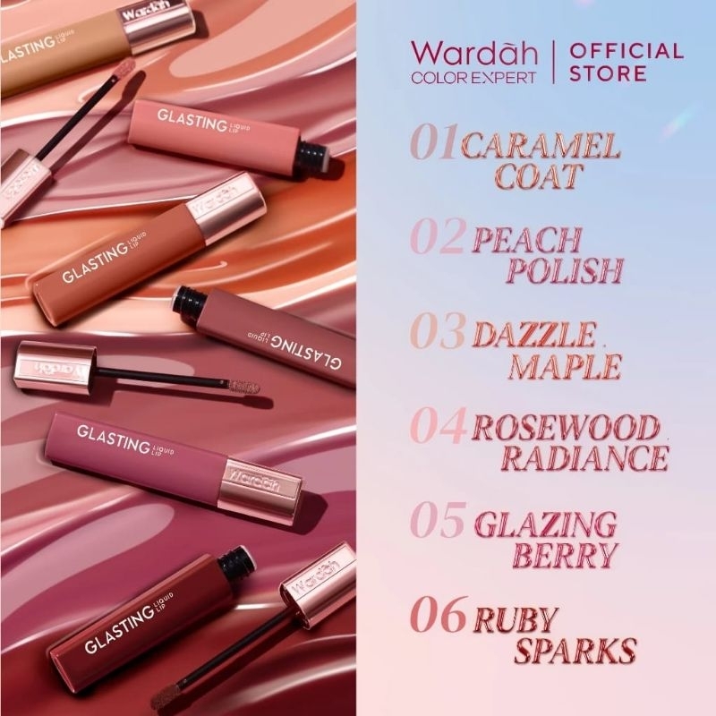 Wardah Glasting Liquid Lip